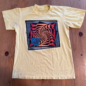 Vintage Vision Street Wear Gator Illusion Shirt Skate Single Stitch 1987